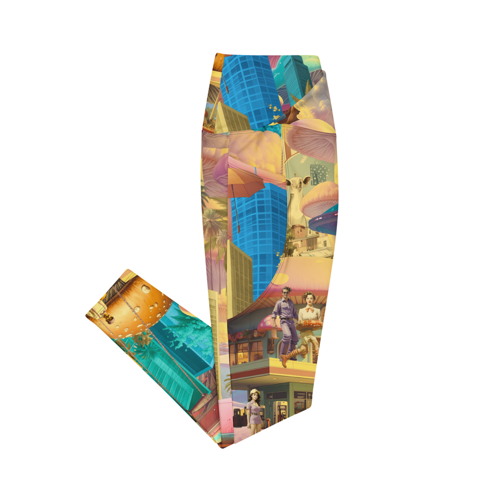 Legging Burger City | Premium Streetwear Otto Strtwr Sport