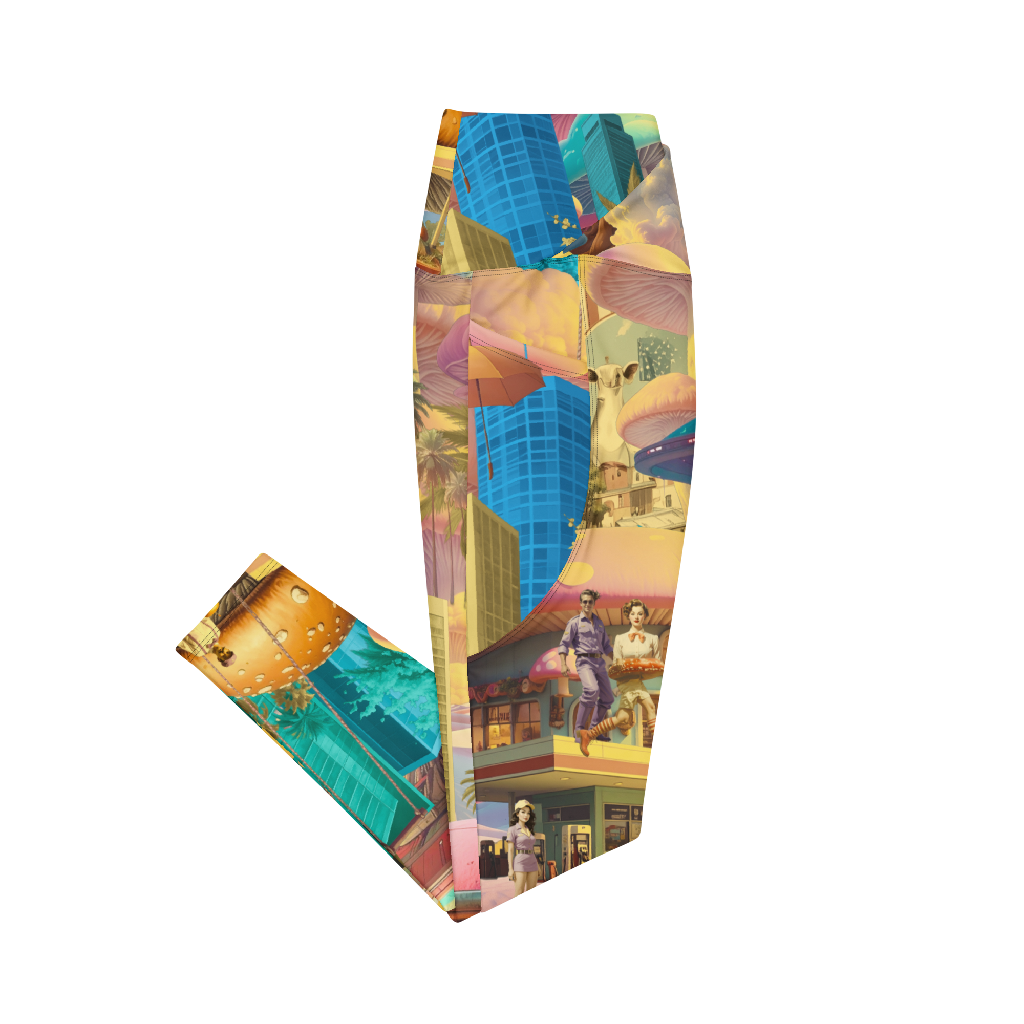 Legging Burger City | Premium Streetwear Otto Strtwr Sport