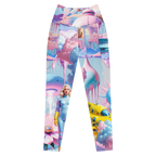 Legging Light Blue Planet | Premium Streetwear Otto Strtwr Sport