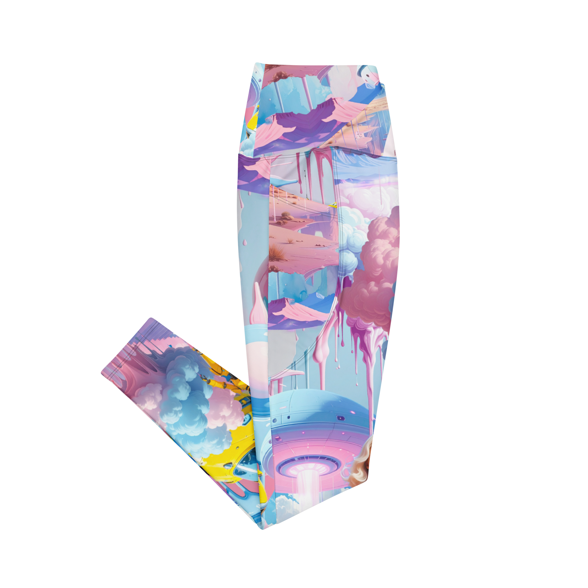 Legging Light Blue Planet | Premium Streetwear Otto Strtwr Sport