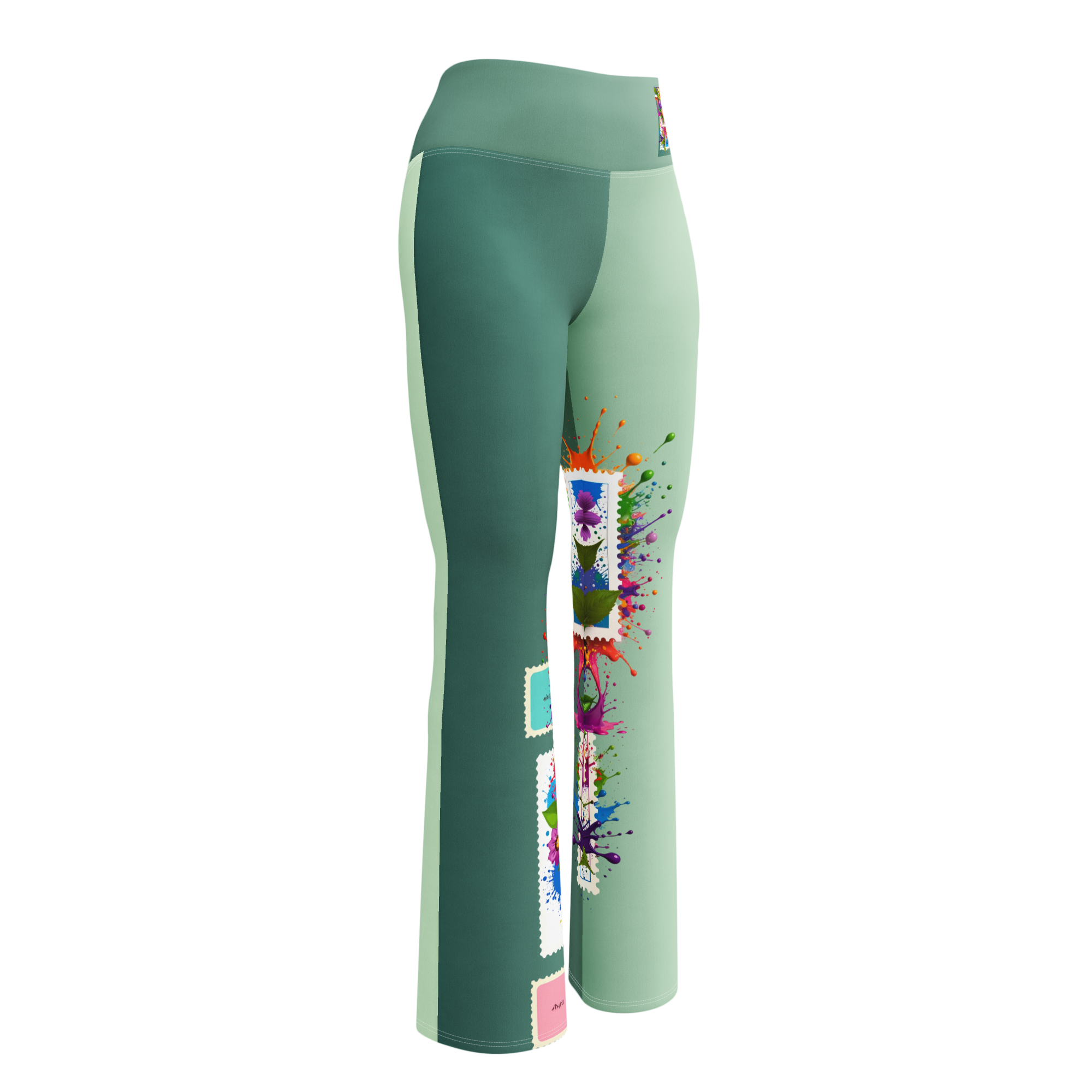 Legging mit Weitem Bein Botanical Run Botanical Run Flare Leggings – Nachhaltige Activewear | Otto Strtwr Sport