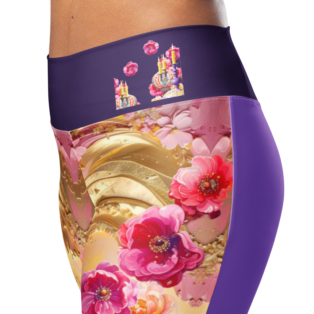 Legging mit Weitem Bein Indian School Flare Leggings – Recycled & Upf 50+ | Otto Strtwr Sport