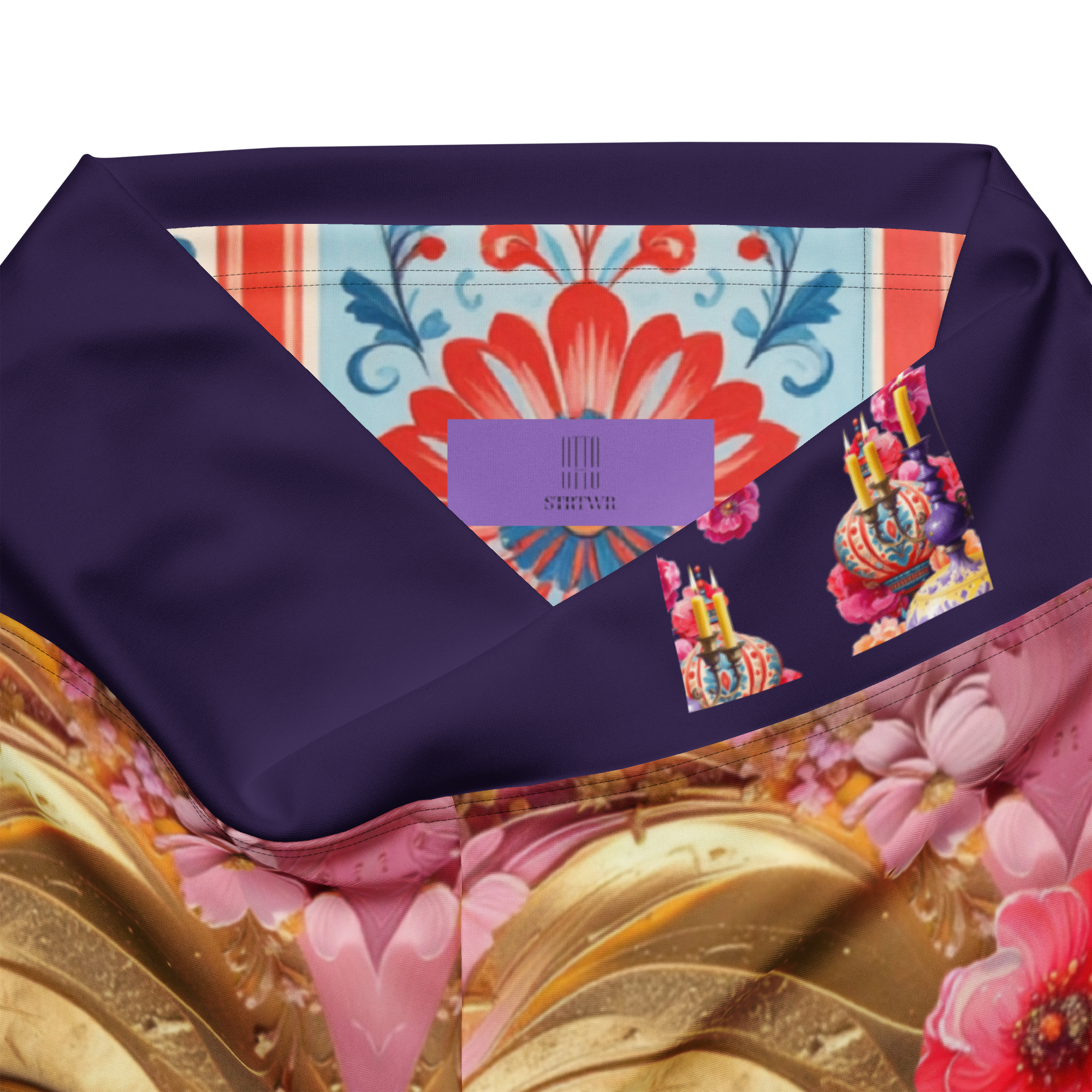 Legging mit Weitem Bein Indian School Flare Leggings – Recycled & Upf 50+ | Otto Strtwr Sport