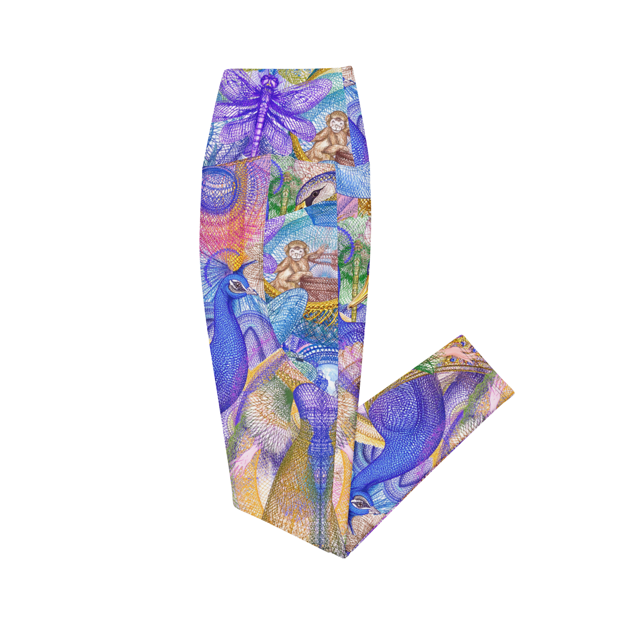 Legging Peacock Dream | Premium Streetwear Otto Strtwr Sport