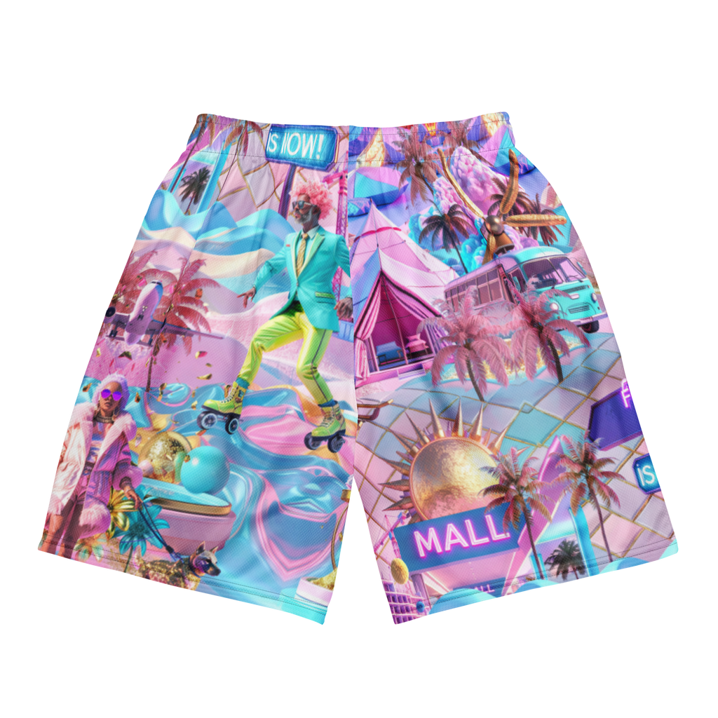 Mesh Sport Shorts Future Is Now | Premium Streetwear Otto Strtwr