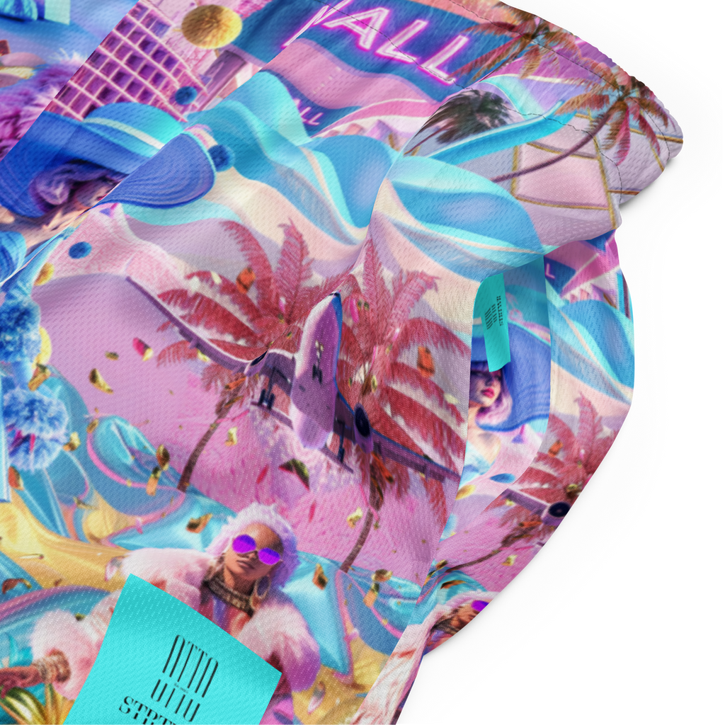 Mesh Sport Shorts Future Is Now | Premium Streetwear Otto Strtwr