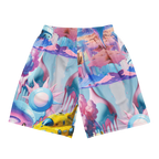 Mesh Sport Shorts Light Blue Planet | Premium Streetwear Otto Strtwr