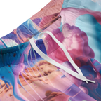 Mesh Sport Shorts Light Blue Planet | Premium Streetwear Otto Strtwr