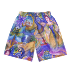 Mesh Sport Shorts Peacock Dream | Premium Streetwear Otto Strtwr