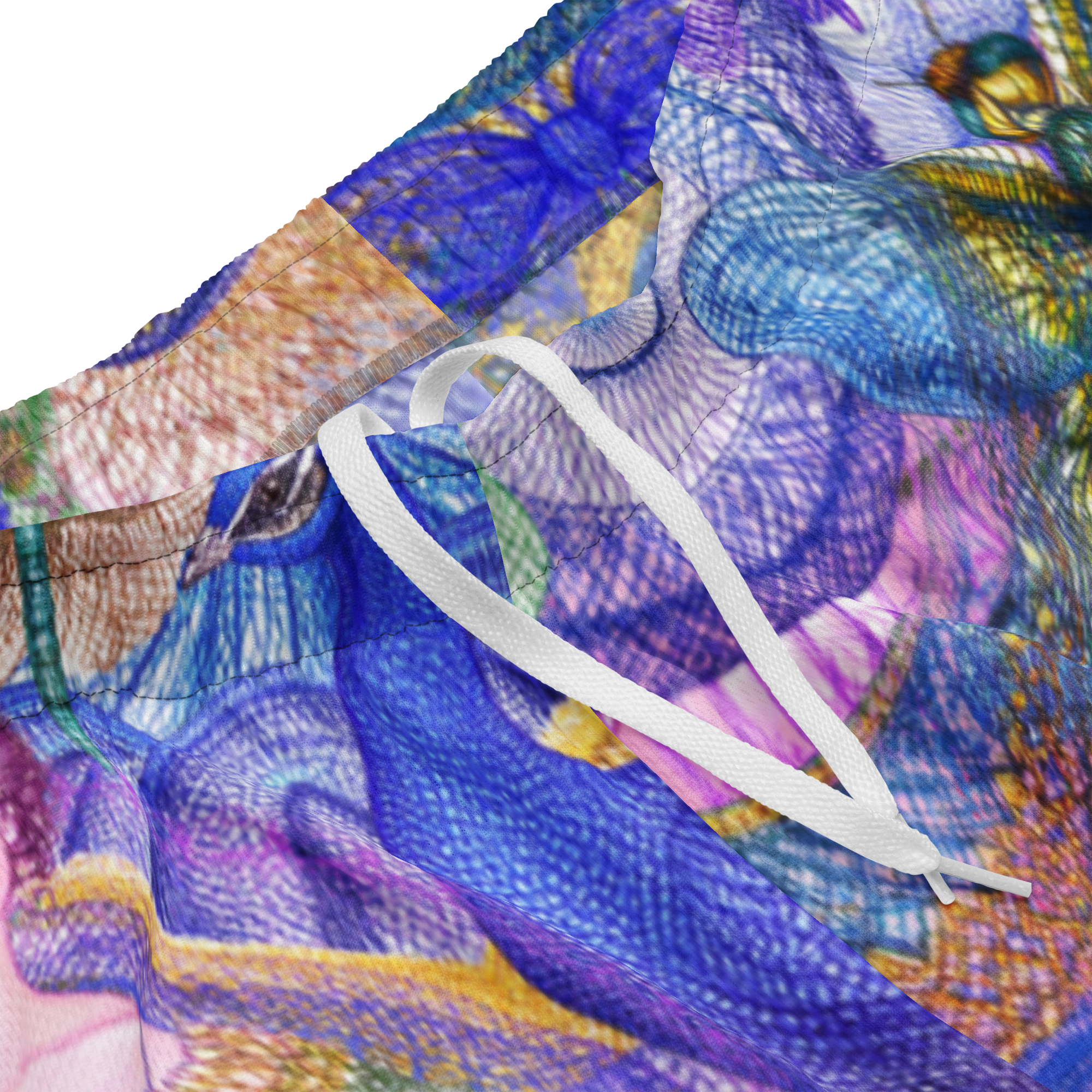 Mesh Sport Shorts Peacock Dream | Premium Streetwear Otto Strtwr