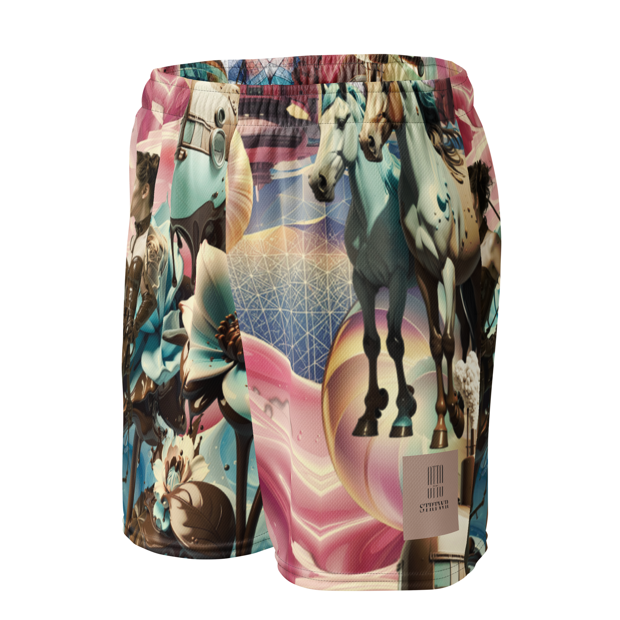 Mesh Sport Shorts Submarine Au Chocolat | Premium Streetwear Otto Strtwr