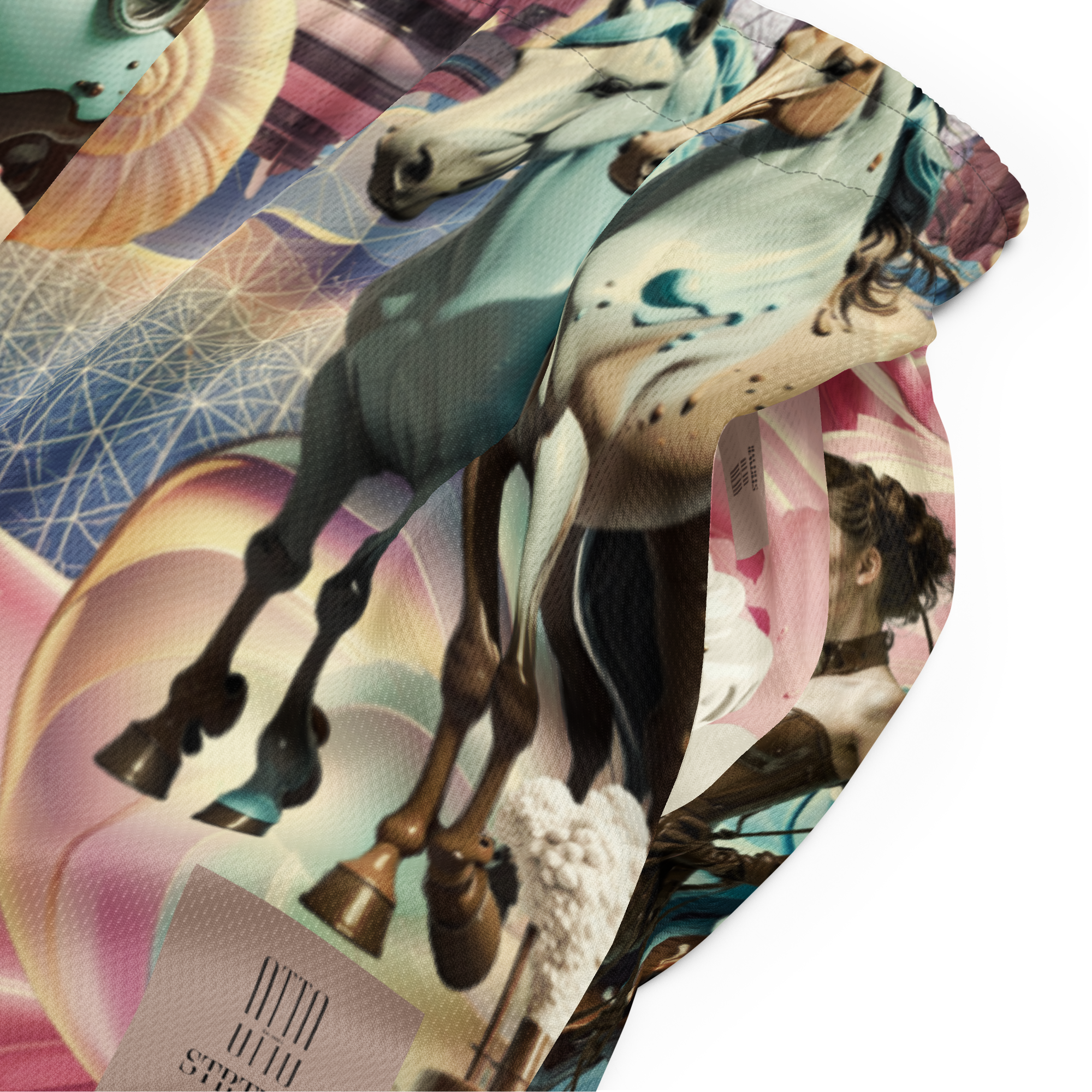 Mesh Sport Shorts Submarine Au Chocolat | Premium Streetwear Otto Strtwr