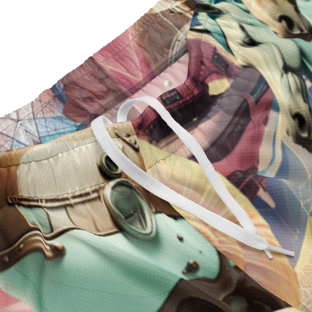 Mesh Sport Shorts Submarine Au Chocolat | Premium Streetwear Otto Strtwr