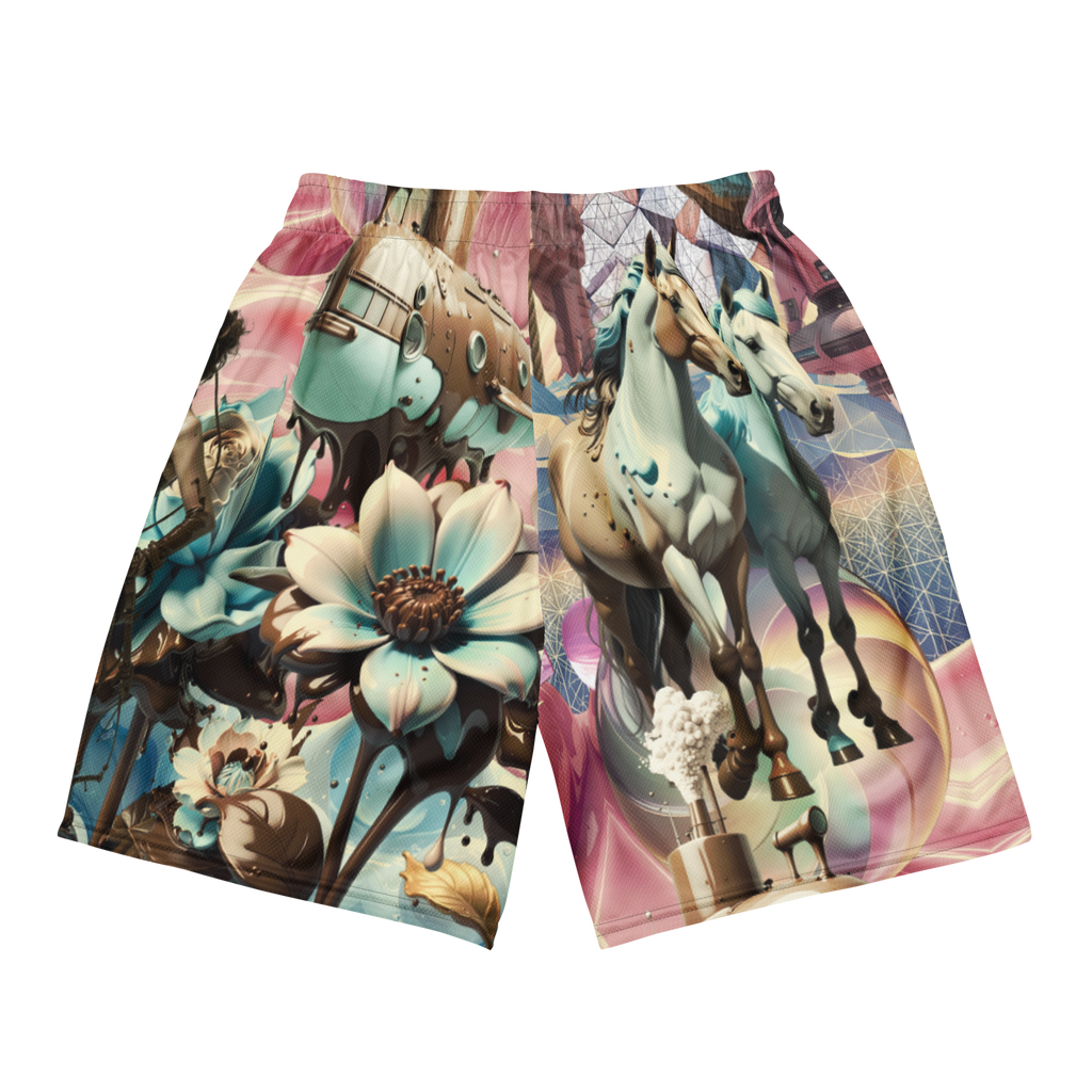 Mesh Sport Shorts Submarine Au Chocolat | Premium Streetwear Otto Strtwr