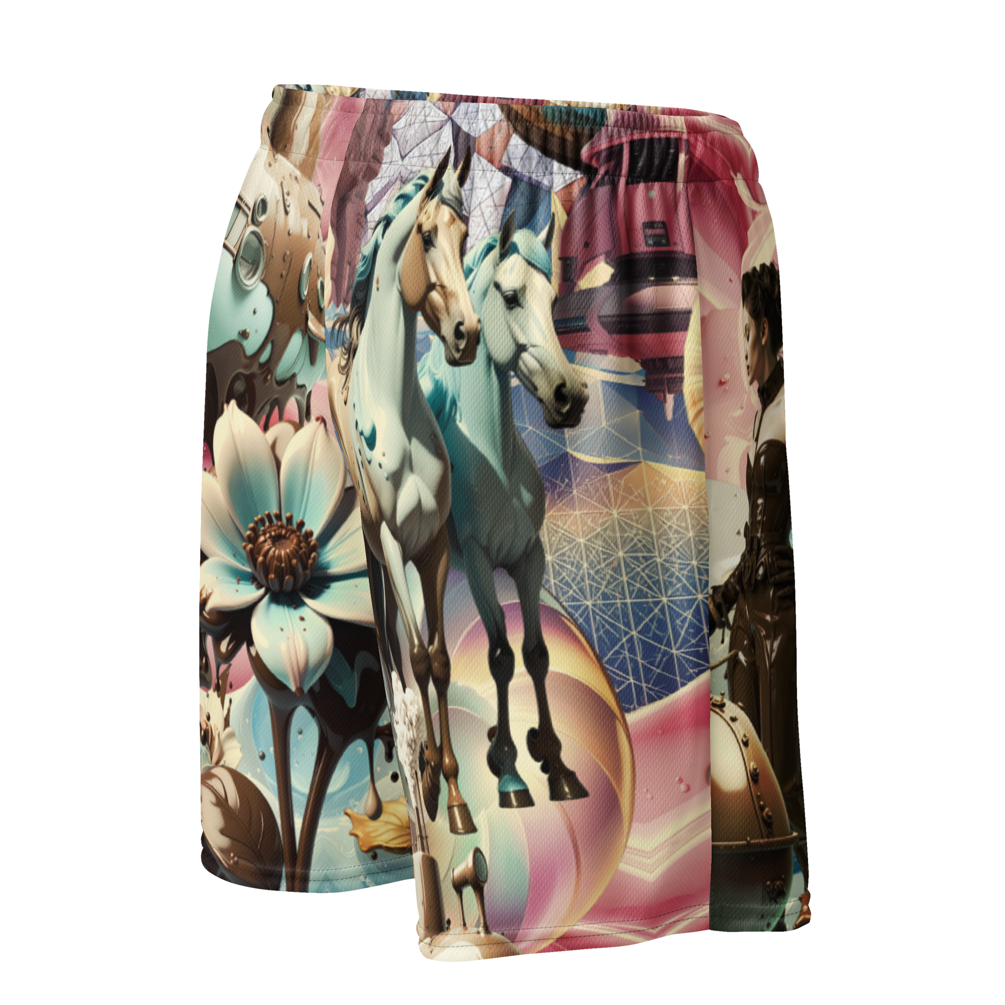 Mesh Sport Shorts Submarine Au Chocolat | Premium Streetwear Otto Strtwr