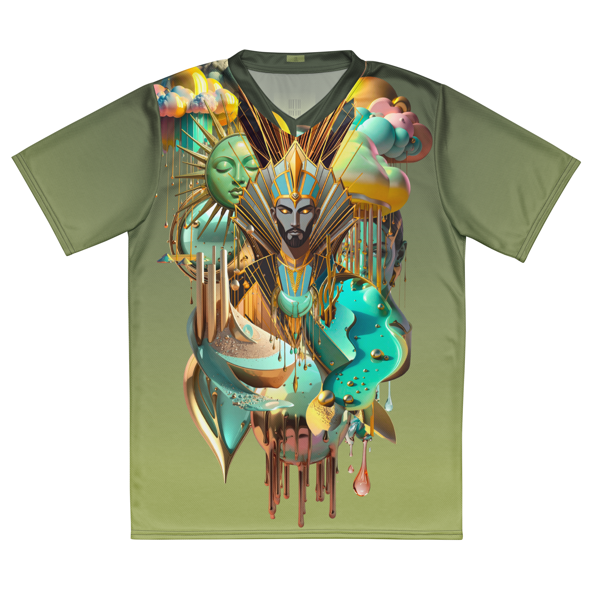 Recyceltes Unisex Trikot Desert Kingdom – Upf50+ & Recyceltes Material | Otto Strtwr Sport