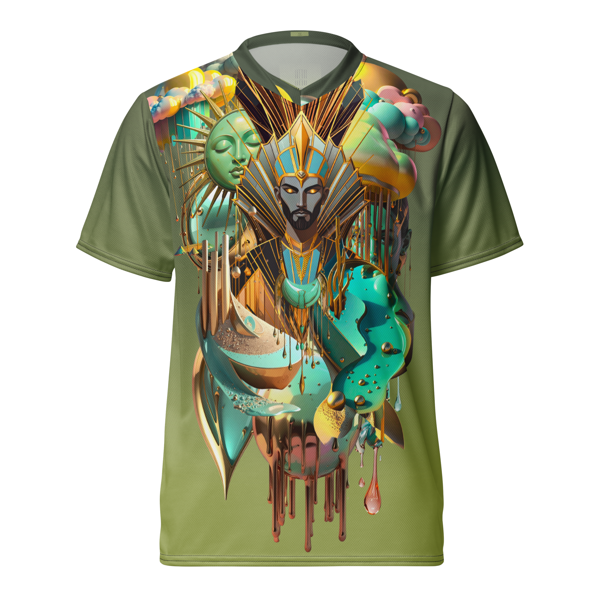 Recyceltes Unisex Trikot Desert Kingdom – Upf50+ & Recyceltes Material | Otto Strtwr Sport
