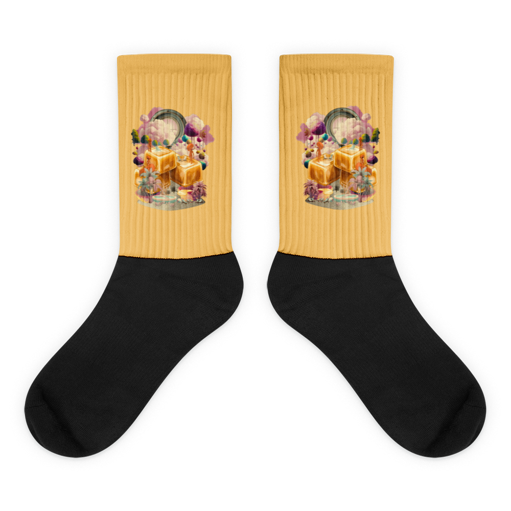 Socken Caramel Alien Apricot | Premium Streetwear Otto Strtwr
