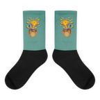 Socken Poetry Of Sea Helles Petrol | Premium Streetwear Otto Strtwr