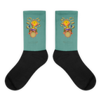 Socken Poetry Of Sea Helles Petrol | Premium Streetwear Otto Strtwr