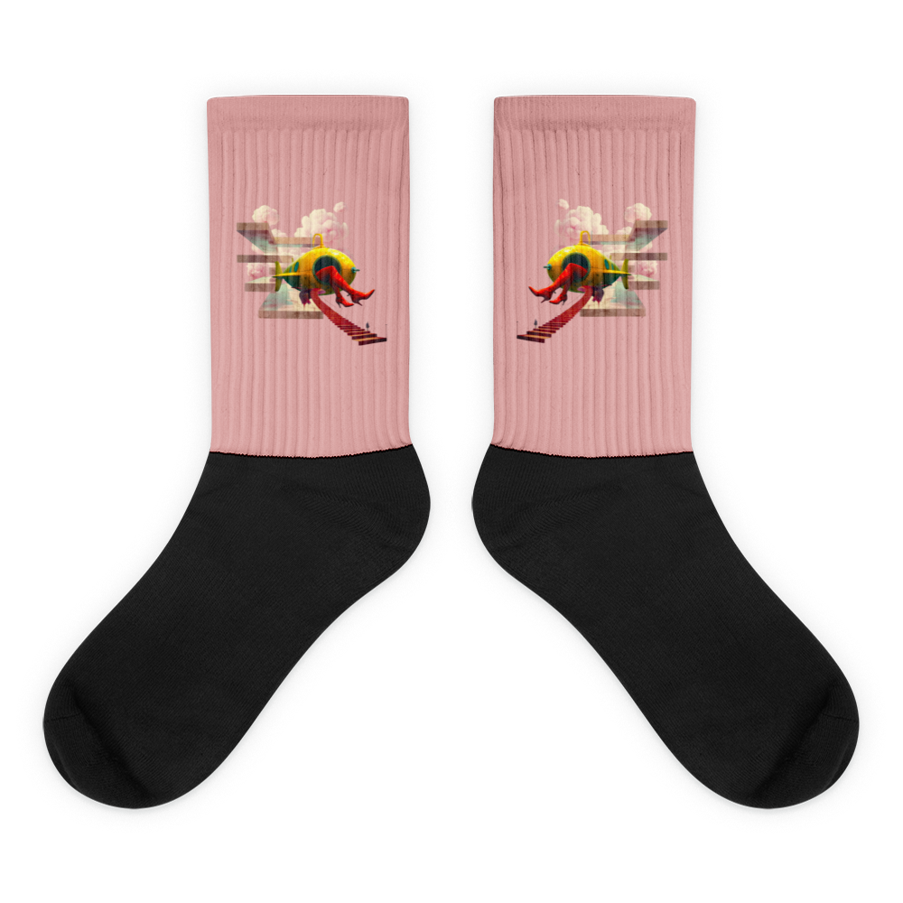Socken Yellow Submarine Rosa | Premium Streetwear Otto Strtwr