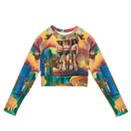 Sport Crop Top Langarm Burger City | Premium Streetwear Otto Strtwr