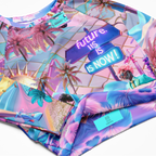 Sport Crop Top Langarm Future Is Now | Premium Streetwear Otto Strtwr