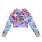 Sport Crop Top Langarm Future Is Now | Premium Streetwear Otto Strtwr