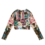 Sport Crop Top Langarm Submarine Au Chocolat | Premium Streetwear Otto Strtwr