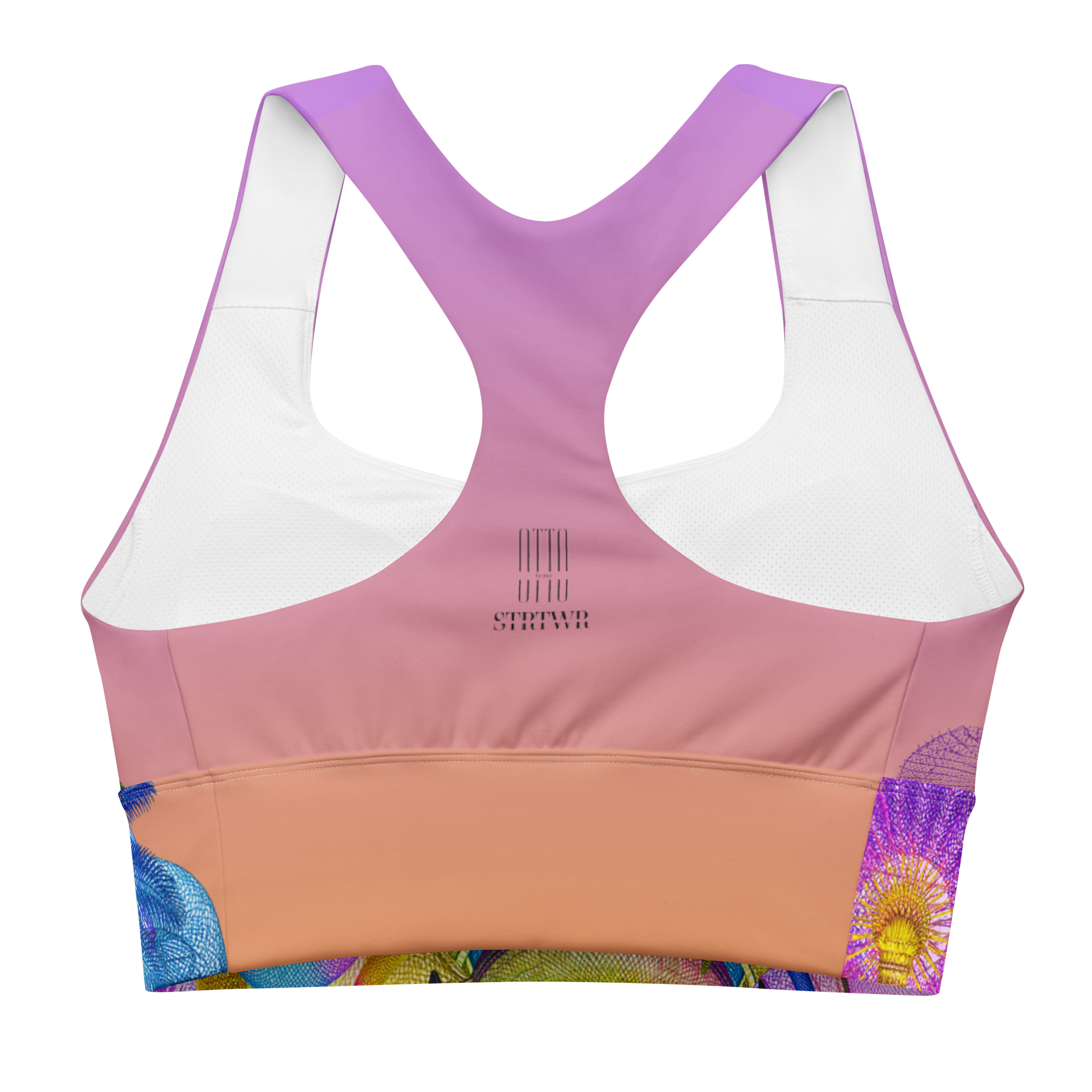 Sport Top Poolside Paradise Sport-top Bh | Tropical Pastell Design | Otto Strtwr Crop