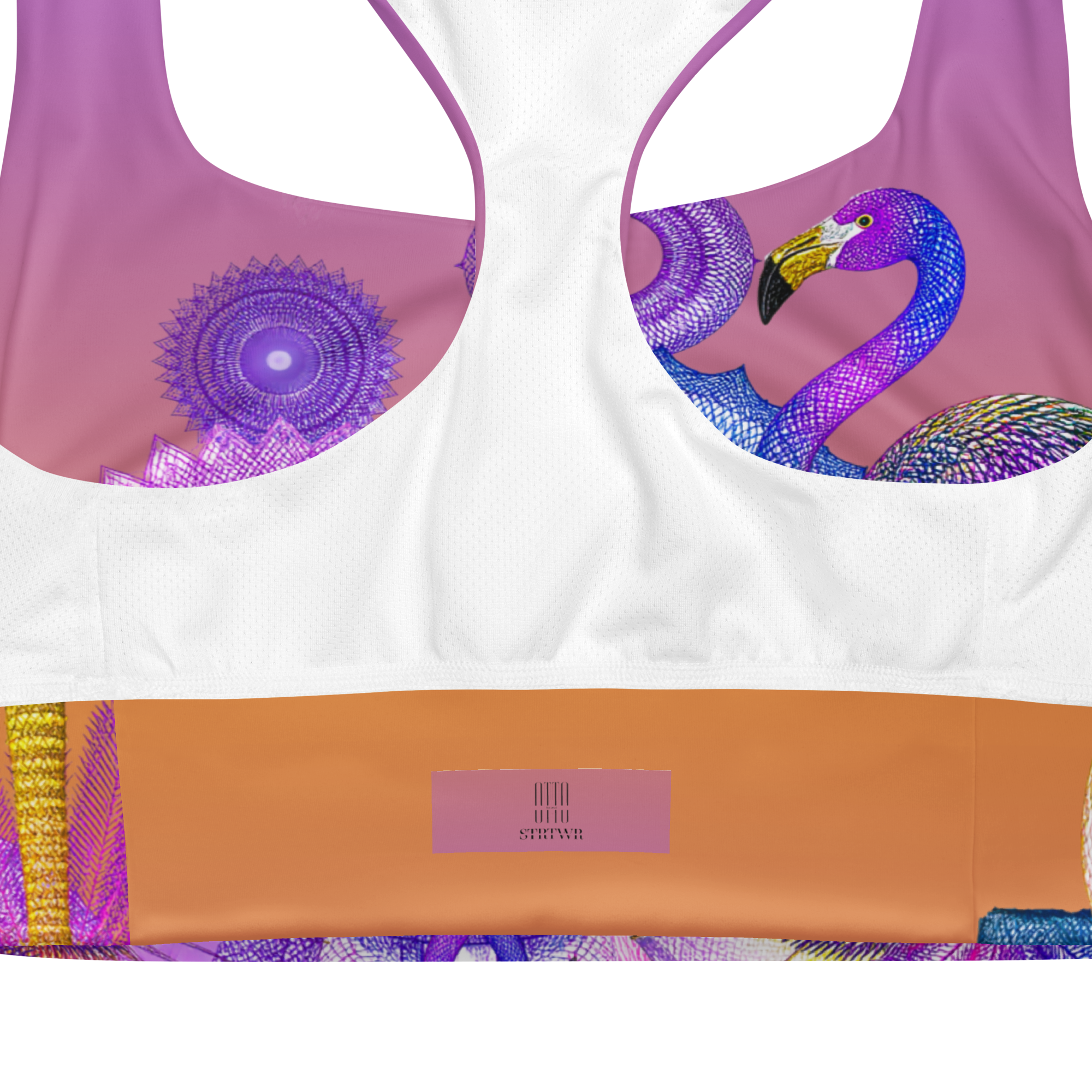 Sport Top Poolside Paradise Sport-top Bh | Tropical Pastell Design | Otto Strtwr Crop