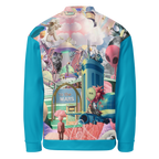 Unisex Bomberjacke Alien Invasion Himmelblau | Premium Streetwear Otto Strtwr