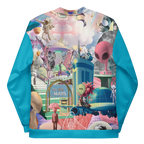 Unisex Bomberjacke Alien Invasion Himmelblau | Premium Streetwear Otto Strtwr