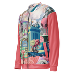 Unisex Bomberjacke Alien Invasion Pinkrot | Premium Streetwear Otto Strtwr