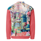 Unisex Bomberjacke Alien Invasion Pinkrot | Premium Streetwear Otto Strtwr