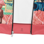 Unisex Bomberjacke Alien Invasion Pinkrot | Premium Streetwear Otto Strtwr