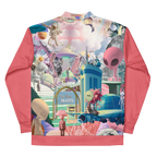 Unisex Bomberjacke Alien Invasion Pinkrot | Premium Streetwear Otto Strtwr