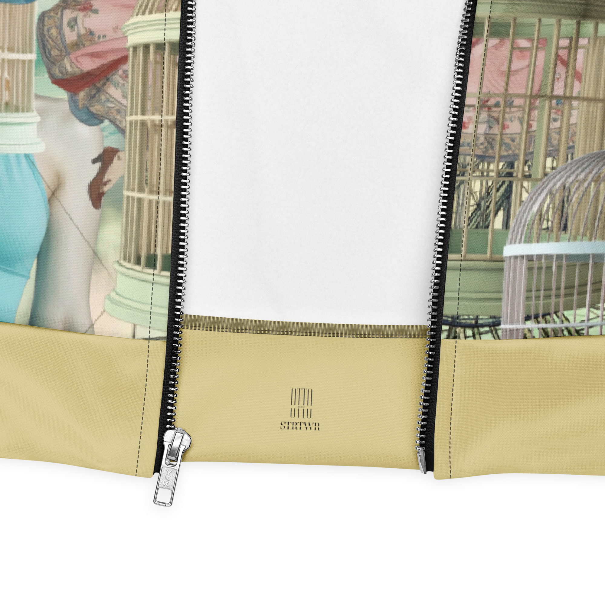 Unisex Bomberjacke Ballon Dancer Creme/beige | Premium Streetwear Otto Strtwr