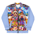 Unisex Bomberjacke Bavarian Fever Hellblau | Premium Streetwear Otto Strtwr