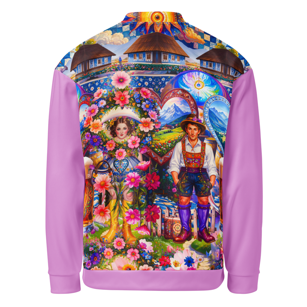 Unisex Bomberjacke Bavarian Fever Pink | Premium Streetwear Otto Strtwr