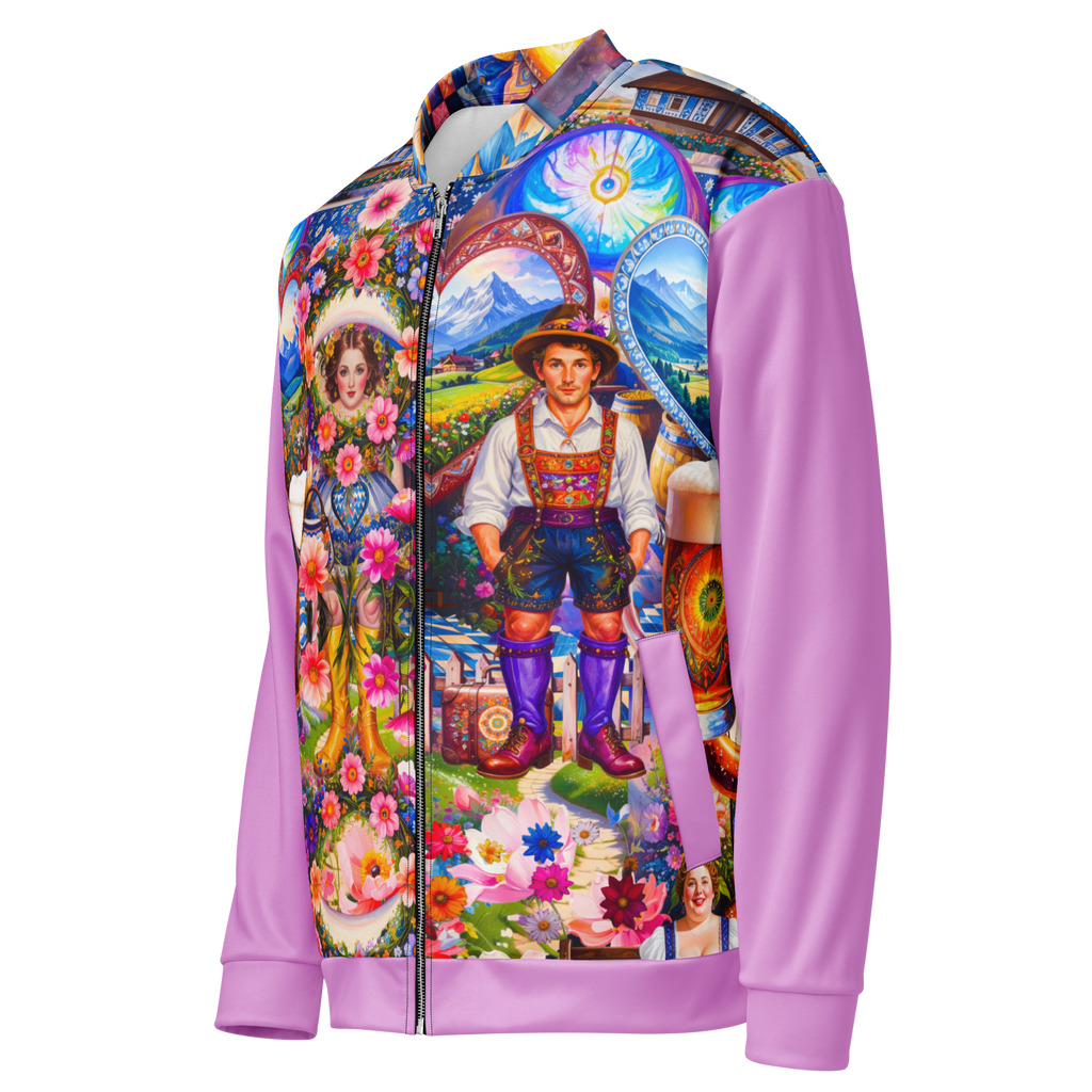 Unisex Bomberjacke Bavarian Fever Pink | Premium Streetwear Otto Strtwr