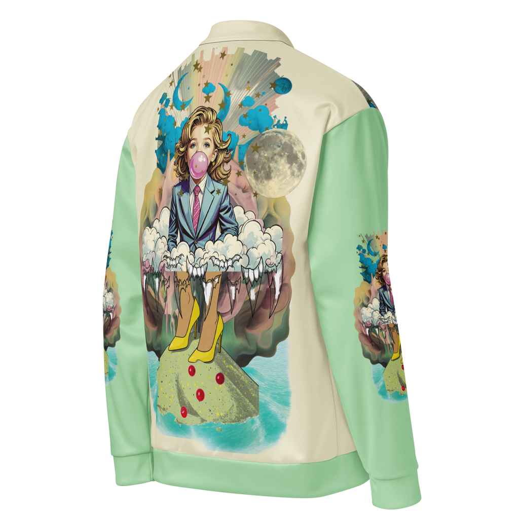 Unisex Bomberjacke Bubble Gum Business Hellcreme/mint | Premium Streetwear Otto Strtwr