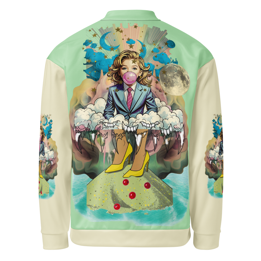 Unisex Bomberjacke Bubble Gum Business Mint/hellcreme | Premium Streetwear Otto Strtwr