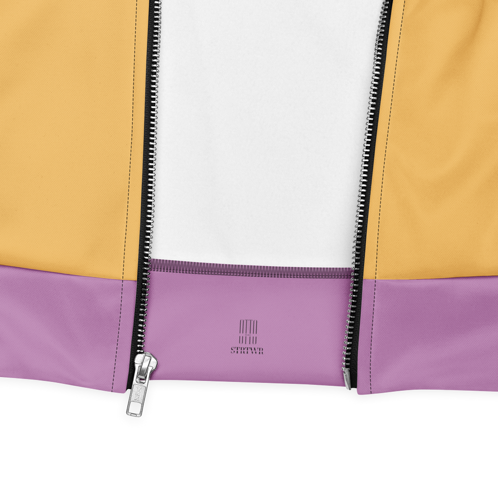 Unisex Bomberjacke Caramel Alien Apricot/flieder | Premium Streetwear Otto Strtwr