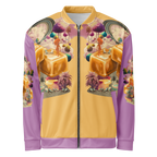 Unisex Bomberjacke Caramel Alien Apricot/flieder | Premium Streetwear Otto Strtwr