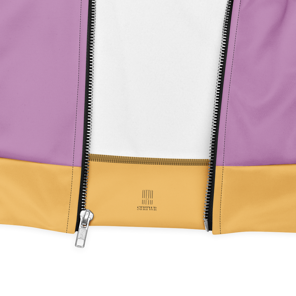 Unisex Bomberjacke Caramel Alien Flieder/apricot | Premium Streetwear Otto Strtwr