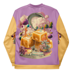 Unisex Bomberjacke Caramel Alien Flieder/apricot | Premium Streetwear Otto Strtwr