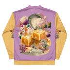 Unisex Bomberjacke Caramel Alien Flieder/apricot | Premium Streetwear Otto Strtwr