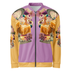 Unisex Bomberjacke Caramel Alien Flieder/apricot | Premium Streetwear Otto Strtwr