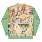 Unisex Bomberjacke Cheerleader City Lindgrün | Premium Streetwear Otto Strtwr